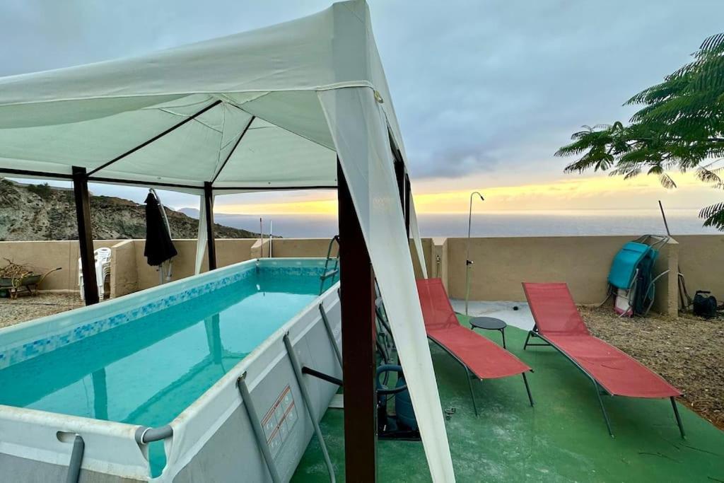 Peaceful Oasis With Magical Sea Views And A Pool Villa Santa Cruz de Tenerife Exterior photo